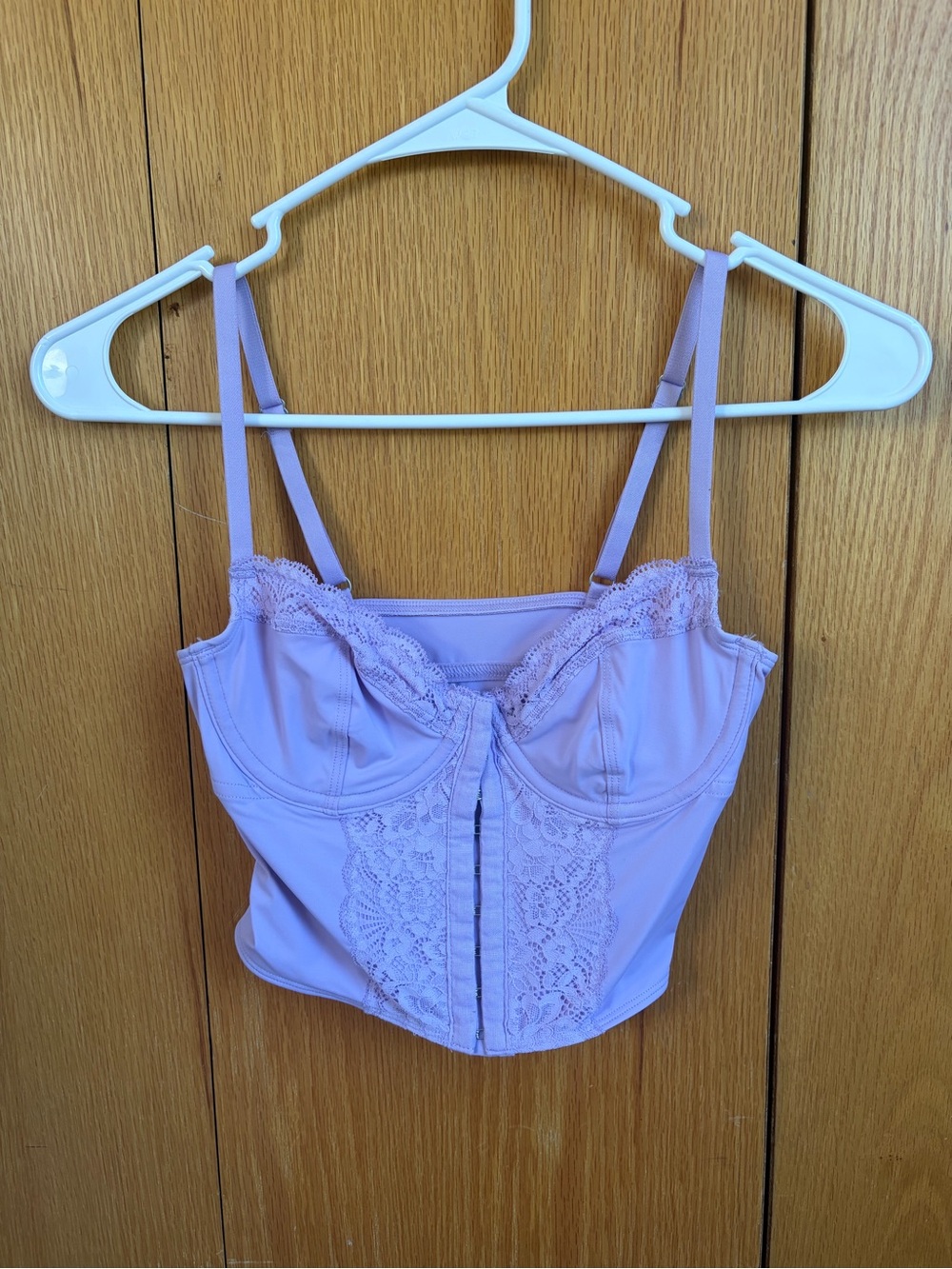 Gilly hicks corset top purple